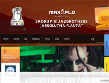 Tablet Screenshot of maxflo.pl